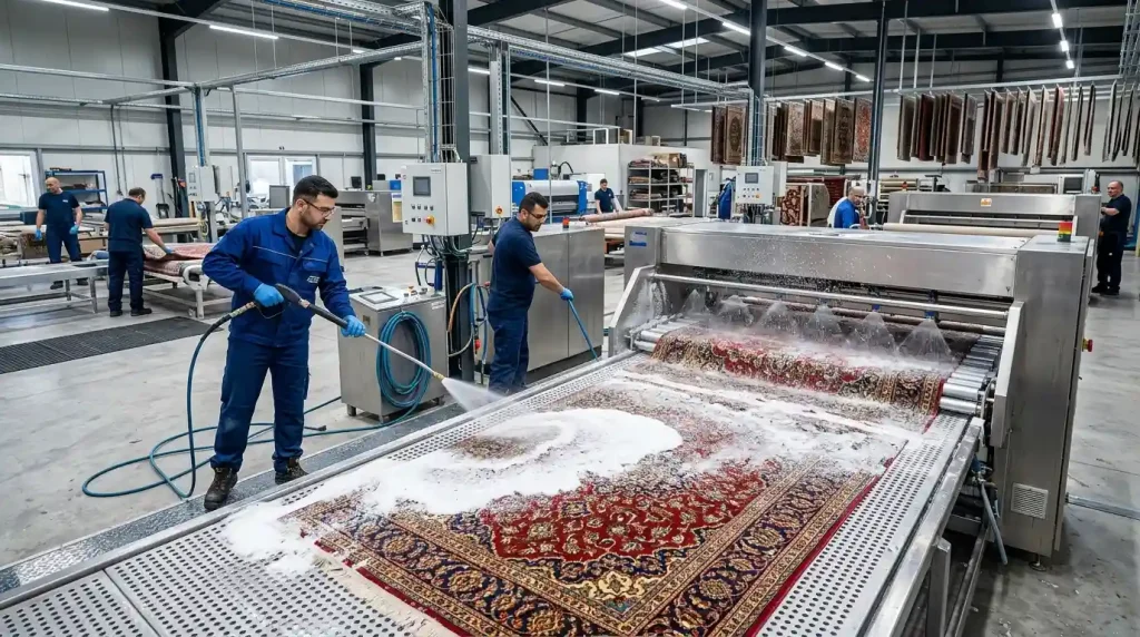 بهترین خدمات قالیشویی در مشهد