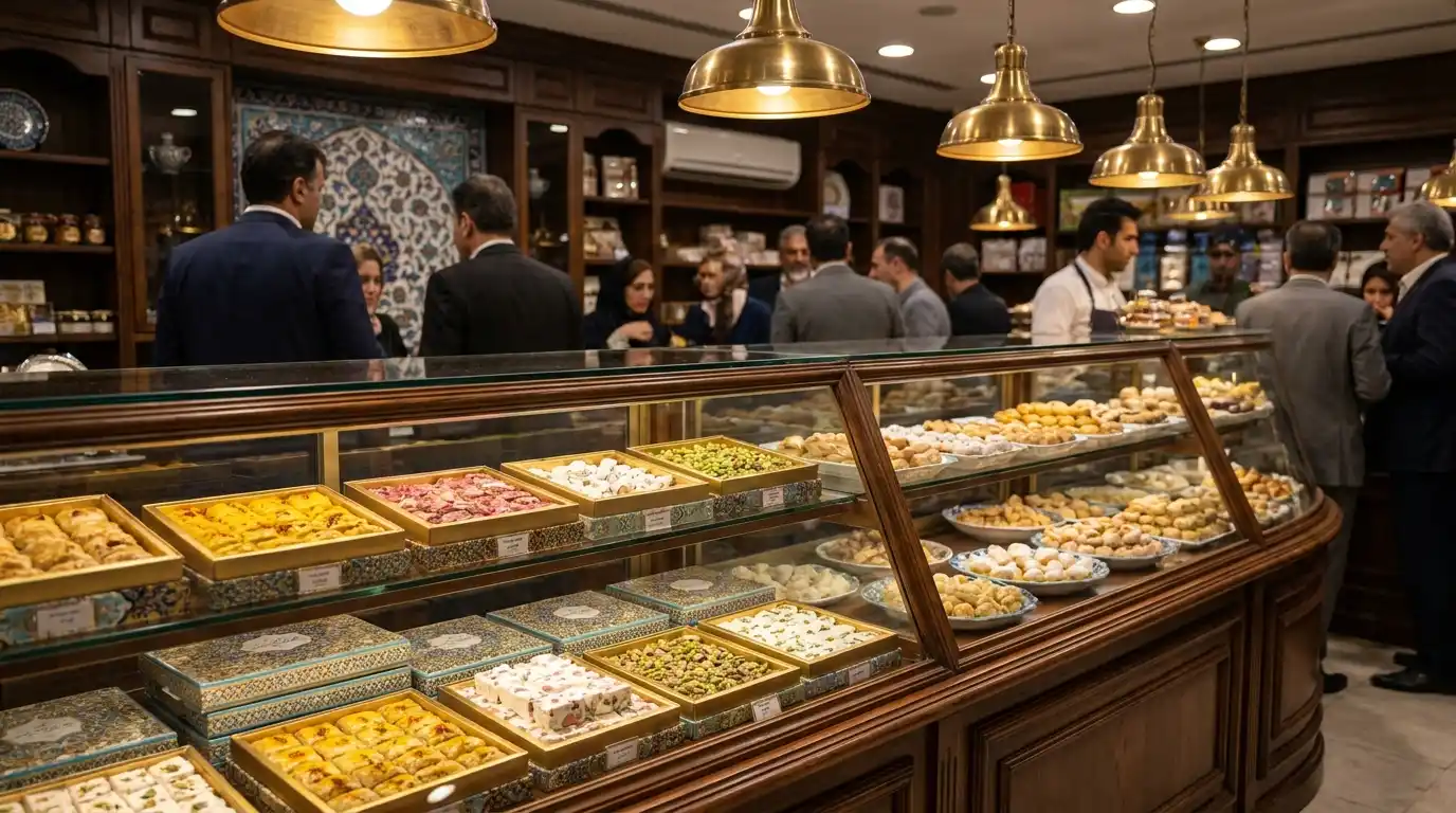 بهترین قنادی و شیرینی فروشی مشهد